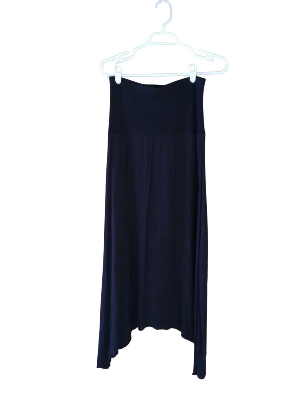 Cabi Black A Line Wide Waistband Midi Skirt XS
